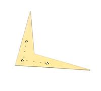 UPKOCH Guitar Parts Guitar Bridge Tailpiece Metal V-shape Iron Plate Easy Install