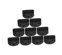 UPKOCH Guitar String Retainers Easy to Install 12pcs Black Abs Stable String Tension Retainer Device for Electric Guitar and Bass