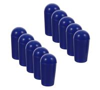 UPKOCH Guitar Toggle Knob Caps Replacement Tips for Electric Guitar 3 Way Switch Blue 10pcs Easy to Remove and Sturdy Potentiometer Control Accessories