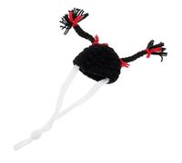 UPKOCH Handmade Pet Hat Mini Guinea Pig Cap Christmas Knitted Animal Wig Hat Soft and Comfortable Small Pet Accessory