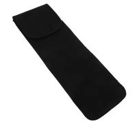 UPKOCH Heat Resistant Curling Iron Storage Bag with Neoprene Material Lightweight Hair Tool Organizer Pouch for Travel and Everyday Use Black Stylish Design