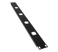 UPKOCH Hinged Xlr Patch Panel for Audio Rack Mounting Chord and Wire Organizer Dust-resistant Audio Patch Panel with Signal Clarity for Network Cabinets and Studio-grade Cable Management
