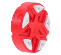 UPKOCH Hockey Training Puck Red Off Ice Puck for Roller and Street Hockey Dimple Pattern for Enhanced Grip Versatile Use for All Skill Levels for Outdoor and Indoor Practice