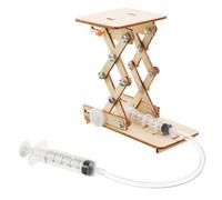 UPKOCH Hydraulic Lifting Platform Toys Engineering Kits for Boys and Girls Diy Science Assembly Puzzle Toy Elevator Kit for Educational Learning Random Color