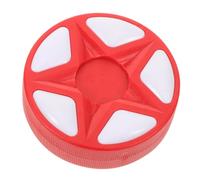 UPKOCH Indoor Outdoor Hockey Puck Roller Hockey Ball for Training and Competition Regulation and Weight Red Rugged Multi Sport Equipment