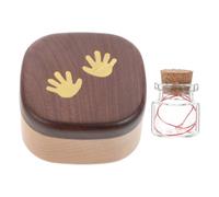 UPKOCH Keepsake Tooth Fairy Box for Square Cartoon Tooth Storage Case Childhood Memory Organizer Suitable for Boys Cherish Precious Moments