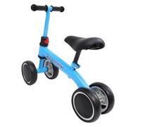 UPKOCH Kids Balance Bike for Toddlers 4 Wheels Blue Lightweight Non-Slip Design for Learning to Walk for Indoor and Outdoor Use