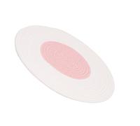 UPKOCH Knitted Cat Scratching Pad and Sleeping Mat Dual Use Natural Cotton Cat Scratcher Bed Indoor in Pink and White