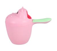 UPKOCH Large Bath Cup Shower Spoon for Boys and Girls Rinser Alternative Material Ergonomic Handle Fun Hippo Design Bath Accessories