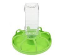 UPKOCH Large Capacity Chicken Feeder with Waste-reducing Design, Sturdy Plastic Poultry Food Dispenser for Birds and Small Poultry, for Farms and Home Quail Raising