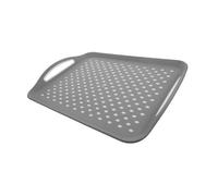 UPKOCH Large Non-slip Plastic Boot Tray Multi-function Shoes Mat for Entryway Porch Storage Plate for Plants Pet Feeder and Car Trunk Organizer Easy-clean Shallow Tray