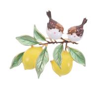 UPKOCH Lemon Brooch Pin For Women Summer Fruit Lapel Pin Badge Novelty Lemon Shaped Jewelry Accessory Cute Alloy Brooch For Party Backpack