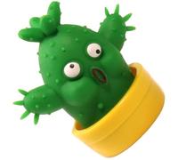 UPKOCH Lifelike Cactus Squeeze Tpr Material Soft Simulation Decompression Stress Relief Office with Strong Recoverability and Cute Hamburger Design