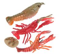 UPKOCH Lifelike Lobster Growth Model Educational for Learning Cycle Realistic Animal Figurines for Imaginative Play and Understanding of Lobster Development