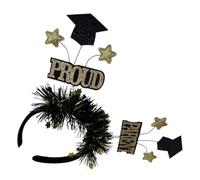 UPKOCH Lovely Graduation Party Headband with Doctoral Hat Design, Felt Cloth Material, Sturdy and Sturdy, Comfortable Wearing Experience for Graduation and Party