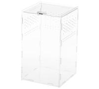UPKOCH Magnetic Reptile Terrarium Box High Transparency Enclosure for Practical Pet Display Weather-resistant Habitat Case for Lizards Turtles Amphibians gift for for for for for for for Reptile