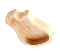 UPKOCH Maple Wood Guitar Pick Case Polished Natural Wooden Plectrum Holder Box for Guitarists Portable Finger Pick Storage Organizer for Acoustic Electric Guitar Players