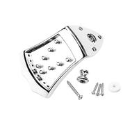 UPKOCH Metal Mandolin Tailpiece String Wave Style for Improved Sound Projection and Tuning Stability Compatible with Various Mandolin Models