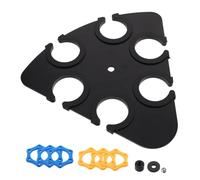 UPKOCH Microphone Accessories Clamp Holder Multi-hole Mic Stand Tray for Handheld Cordless Mics Shockproof Mount Stable Storage for Interview Holder