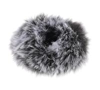 UPKOCH Microphone Furry Windscreen Cover for Outdoor Use Windproof Design to Reduce Noise and Block Impurities for Filming and Recording Hair Frost Easy to Install