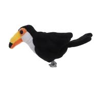 UPKOCH Mini Bird Finger Puppet Plush for Boy Girl Educational Hand Puppet with Realistic Details for Storytelling and Interactive Learning