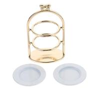 UPKOCH Mini Cake Stand Model Food Riser for Dollhouses Miniature Food Photography