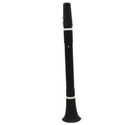 UPKOCH Mini Clarinet Pocket Clarinet Keyless Beginner Wind Instrument for Adults Lightweight Black for Practice and Performance