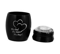 UPKOCH Mini Cremation Urn for Families Memorial Ash Jar Portable Bone Ash Box for Funeral Ceremonies