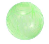 UPKOCH Mini Hamster Exercise Ball Green Plastic Rolling for Small Animals Mobility Sturdy Smooth Surface Easy to Clean Interactive Pet Fitness