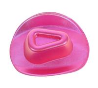 UPKOCH Miniature Doll Hat Mini Tiny Cowboy Cap for Doll Accessories and Diy Crafts Iridescent Rose Red Mini Hat for Dollhouse Party Decorations