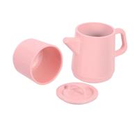 UPKOCH Miniature Dollhouse Tea Set Alloy Metal Kitchen Accessories for Dollhouse Decor and Photography Props Portable Tiny Tea Pot and Coffee Mug Mini Kitchen Set Realistic Scale