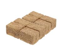 UPKOCH Miniature Hay Bales for Garden Decor 8pcs Tiny Faux Wooden Haystacks for Photography Props DIY Craft Accessories and Party Decorations
