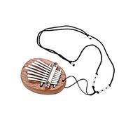 UPKOCH Miniature Key Kalimba Thumb Piano with Ergonomic Design and Neck Lanyard Portable Small Musical Instrument for Beginners Boys and Adults Easy to Learn Harmonic Sound Tool