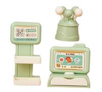 UPKOCH Miniature Plastic Cash Register for Realistic Store Game Prop for Pretend Play Educational Birthday and Party Childrens Cashier Register Model