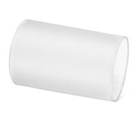 UPKOCH Minimalist White Bedside Lamp Shade in Cylinder Shape, Lightweight Linen and Iron Table Lamp Shade, Easy Assembly for Room Decor and Special Events