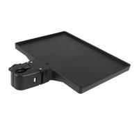 UPKOCH Mobile Live Streaming Phone Stand with Clamp-On Microphone Rack and Sound Card Tray, Adjustable Tripod Holder for Live Broadcast, Podcast, and Recording Accessories