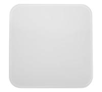 UPKOCH Modern Square Dome Plastic Lamp Shade for Ceiling Lights with Even Light Distribution and Improved Viewing Experience, for Kitchen and Conference Rooms, Minimalist North European