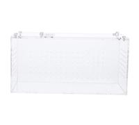 UPKOCH Multi Function Acrylic Reptile Box with Ventilation Transparent Snake Cage Feeding Accessory Suitable for Spiders Lizards Frogs Small Turtles Corn Snakes