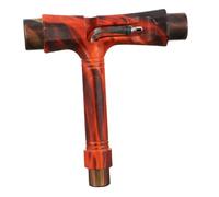 UPKOCH Multi Function Skateboard T Tool with T Type Allen Key and Head Wrench Portable Compact Repair Accessory