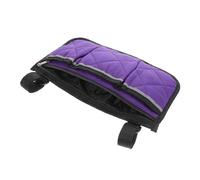 UPKOCH Multi-Functional Wheelchair Armrest Side Storage Bag with Straps for Walkers Rollators Electric Scooters Large Capacity Pouch for Mobile Phones Bottles Keys Umbrella Convenient