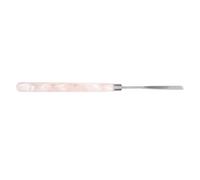 UPKOCH Multifunctional Makeup Spatula Small Mixing Tool for Home Use, Stainless Steel and Acrylic Cosmetic Mixing Spatula Easy to Use for Beginners and Makeup Artists