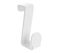 UPKOCH Multifunctional White Plastic Home Organizing Hooks Hangs Over Door Space Saving Back Door Hook for Hats and Toilet Seat Suitable for Living Room and Bathroom