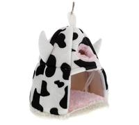 UPKOCH Multilayer Cotton Hamster Nest Comfortable Warm Small Pet Bed Hideout for Guinea Pigs Rabbits and Mice Cozy Breathable Rest House for Winter