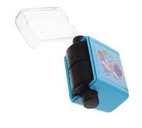 UPKOCH Multiplication Math Stamp Roller for Teachers Rolling Teaching Aid with Reusable Stamps and Automatic Ink Discharge Elementary Classroom Practice Tool with Storage Box and Ink