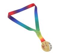 UPKOCH Music Note Award Medals for Ribbon Zinc Alloy Medals Shows Competitions and Performances Featuring Piano and Singing Designs