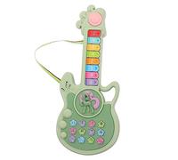 UPKOCH Musical Instrument Guitar Battery Random Color Educational Plaything for Ages for Parent Interaction Easy to Carry Random Color