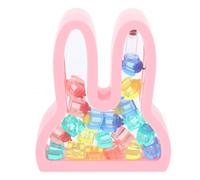 UPKOCH My First Tooth Box Rabbit Shape Kids Keepsake Storage Box in Abs Baby Tooth Case for Children Souvenir