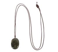 UPKOCH Natural Blue Moonstone Pendant 3-4cm Rough Crystal Stone Hanging Ornament DIY Necklace Accessory Random Color Approx 20g Delicate Crystal Decoration for Home and Random Color