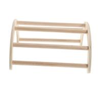 UPKOCH Natural Wood Chicken Perch Stand Rod for Chicken Coop and Brooder Smooth Polished Roosting Bar for All Breeds Sturdy and Safe Bird Accessory for Hens and Chicks