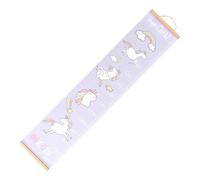 UPKOCH Nordic Style Hanging Height Ruler for Children, Oil Painting Wall-Mounted Growth Chart Unicorn Design, Sturdy Canvas Measuring Tool for Boys and Girls Room Decoration and Height Tracking